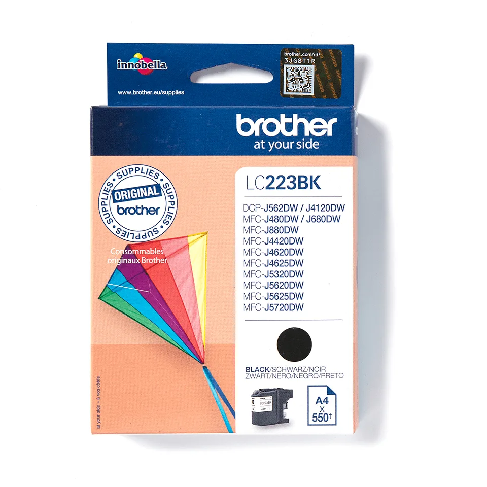 LC-223BK Black Ink (550 pages)