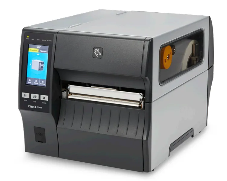 TT PRINTER ZT421 6IN 203 DPI EURO AND