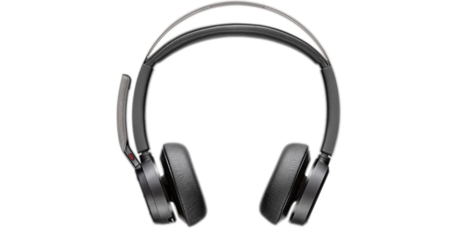 Headset - on-ear - Bluetooth - wireless - active noise cancelling - USB-C via Bluetooth adapter - black - Zoom Certified