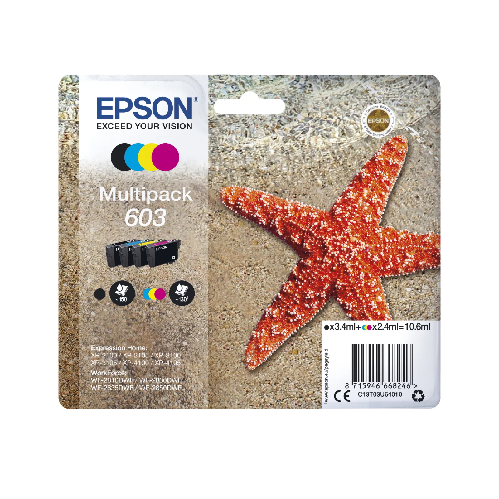 Multipack 4-colours 603 Ink