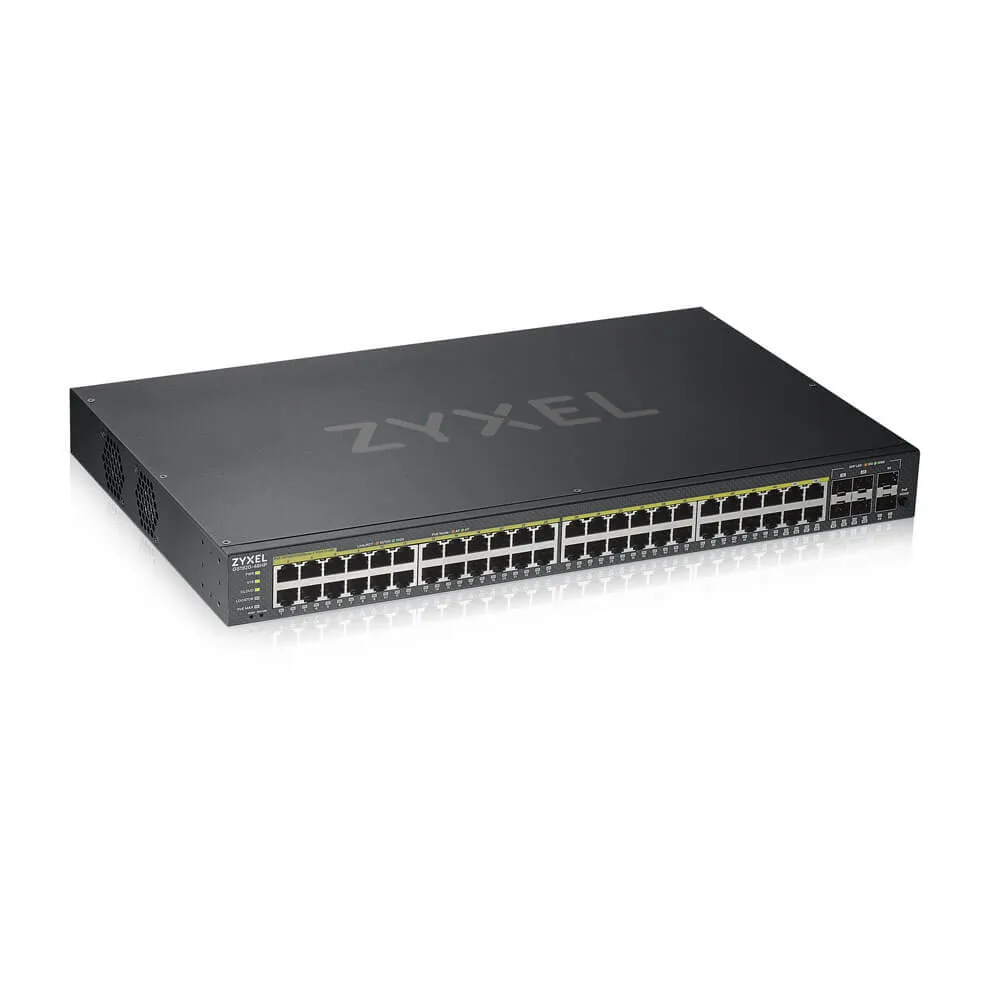 GS1920-48HPv2 52 Port Smart PoE Switch