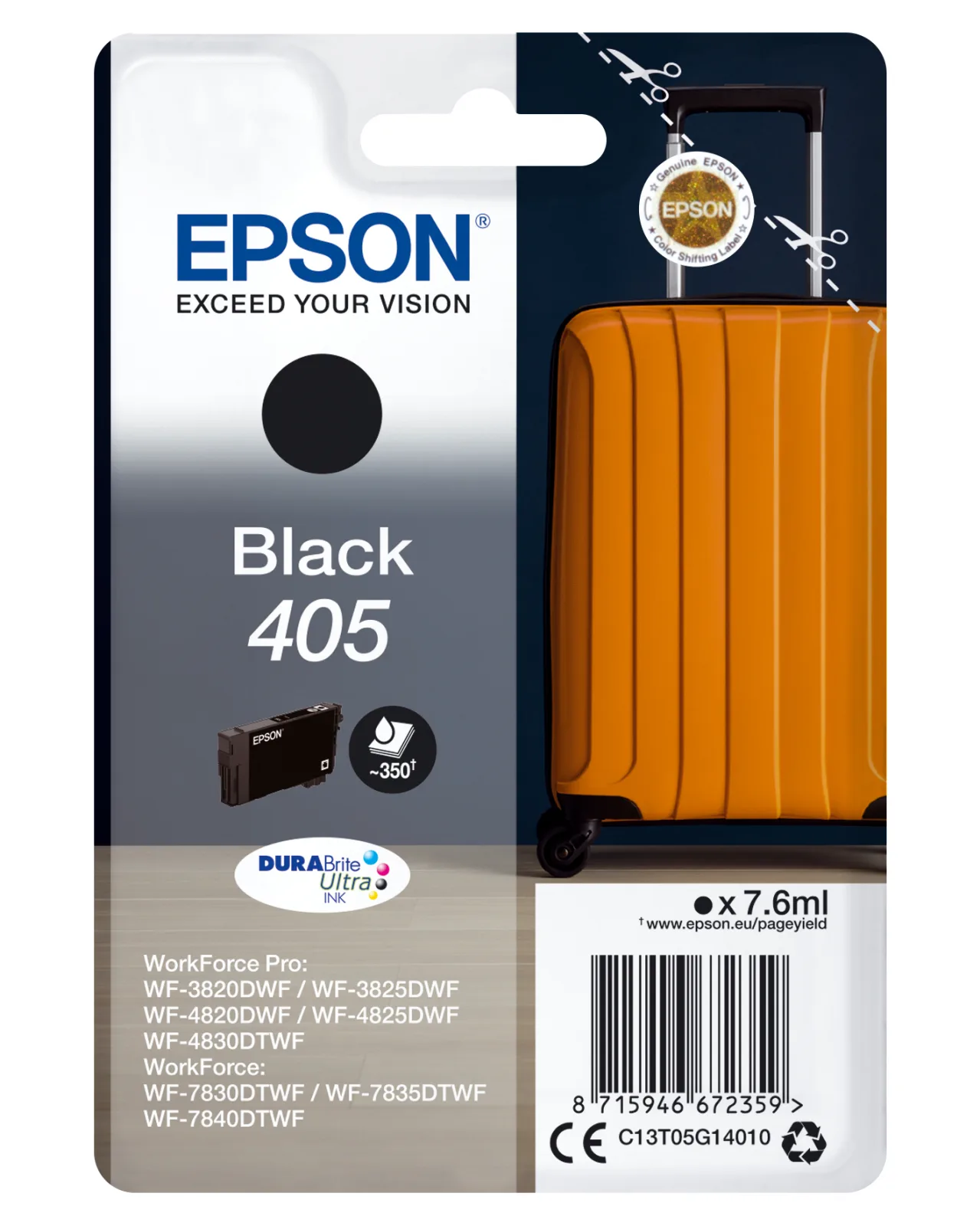 Ink Cartridges DURABrite Ultra 405 Black