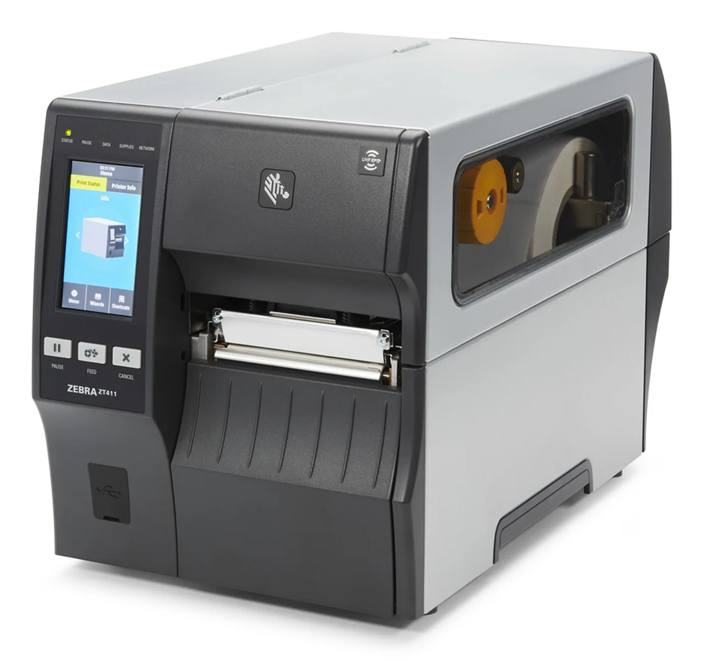 TT PRINTER ZT411 4in 203 DPI EURO AND