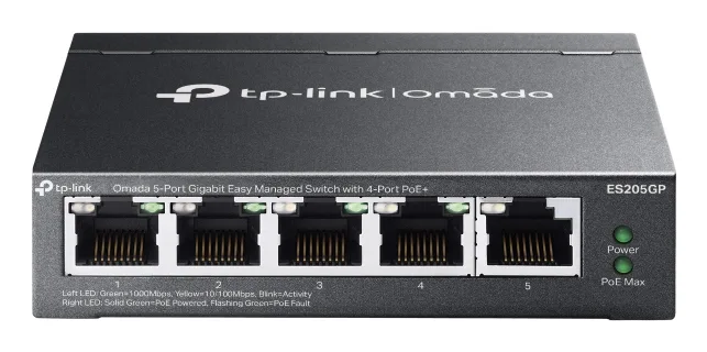 ES205GP New Omada 5-Port Gigabit Easy