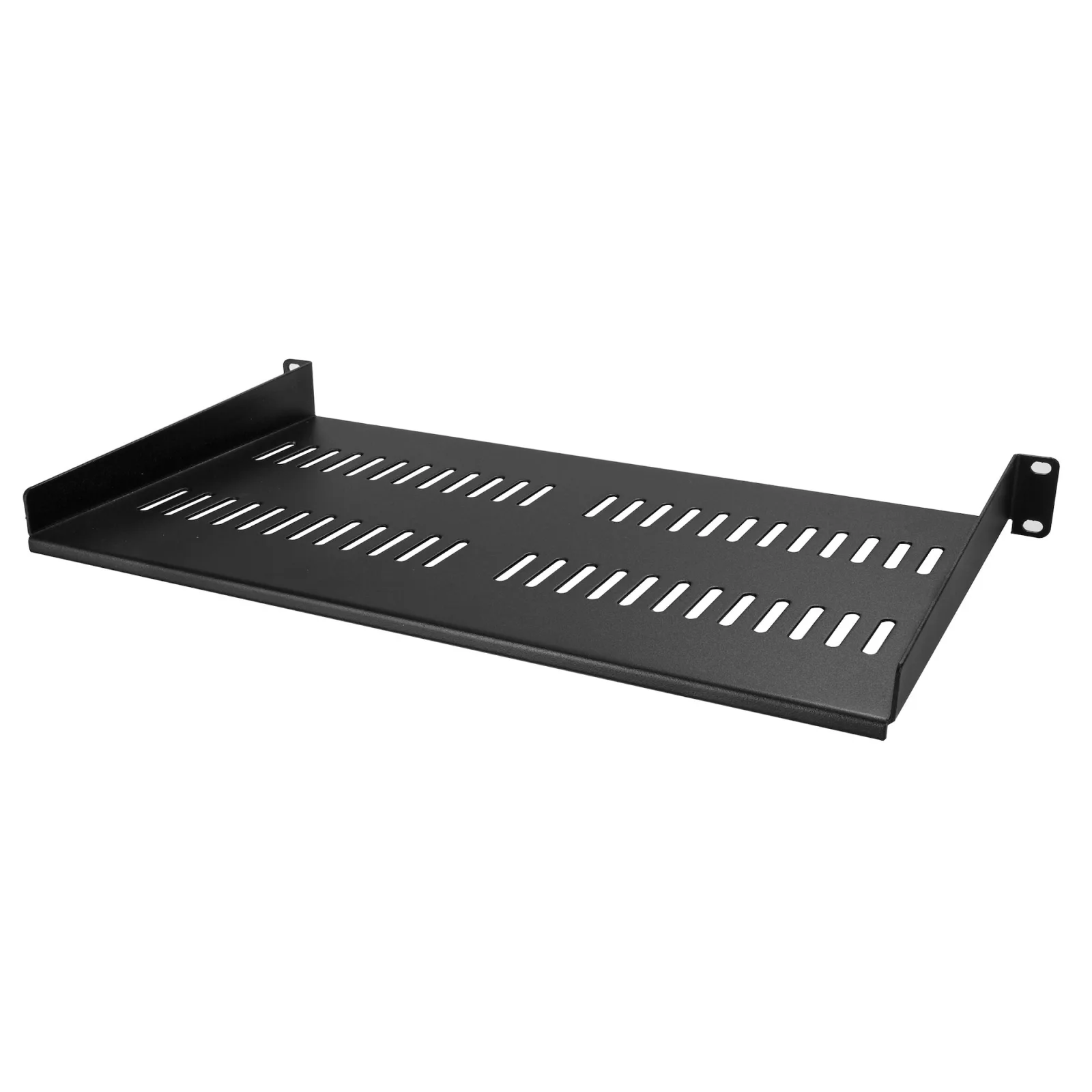 VENTED 1U RACK SHELF - 10IN DEEP
