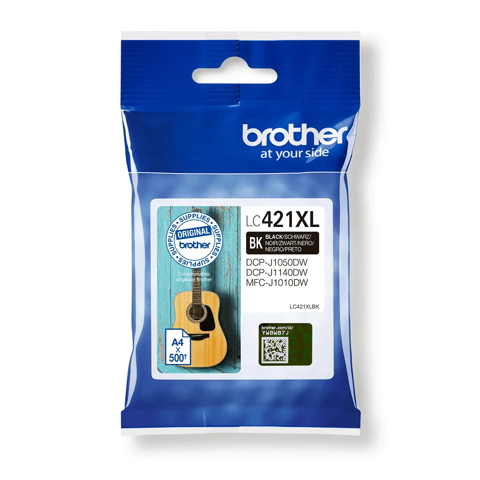 LC421XLBK BLACK INK CARTRIDGE SINGLE B