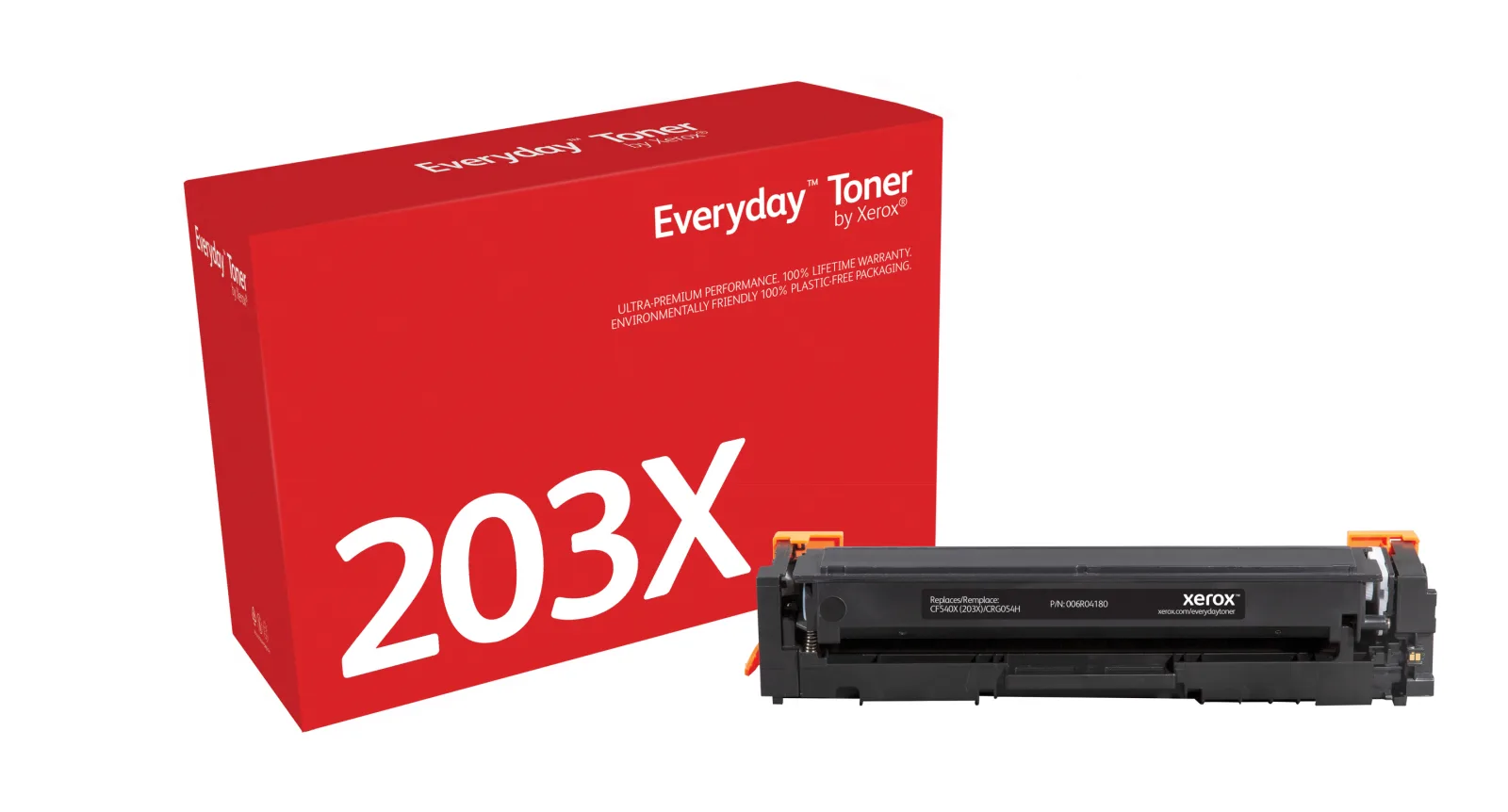 Everyday™ Black Toner by compatible with HP 203X (CF540X), High capacity