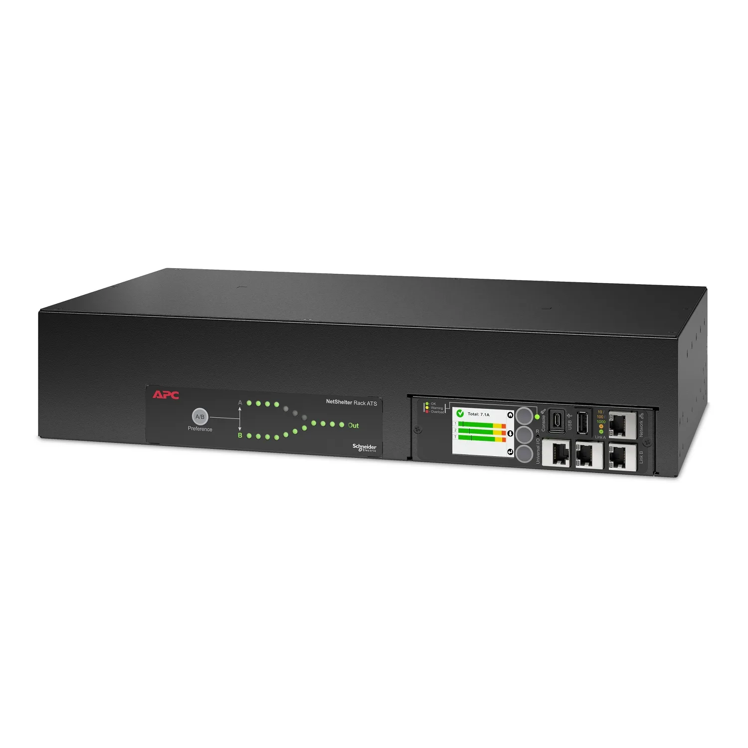 Rack ATS G3 230V 32A IEC 309 in (16) C13